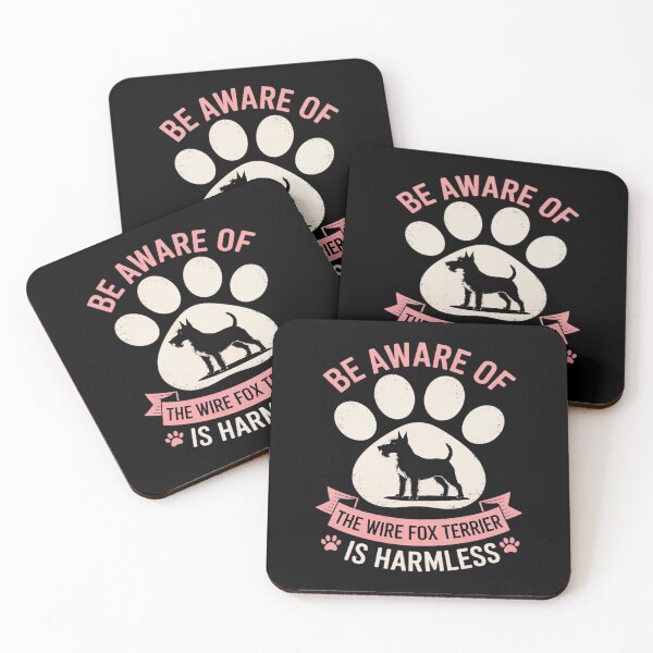 Item preview, Funny Wire Fox Terrier Owner Warning Sign designed and sold by JonBarnes22.