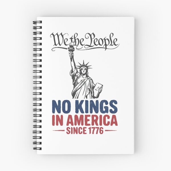 Item preview, No Kings In America, Democracy, We The People  designed and sold by marrakech_tees.