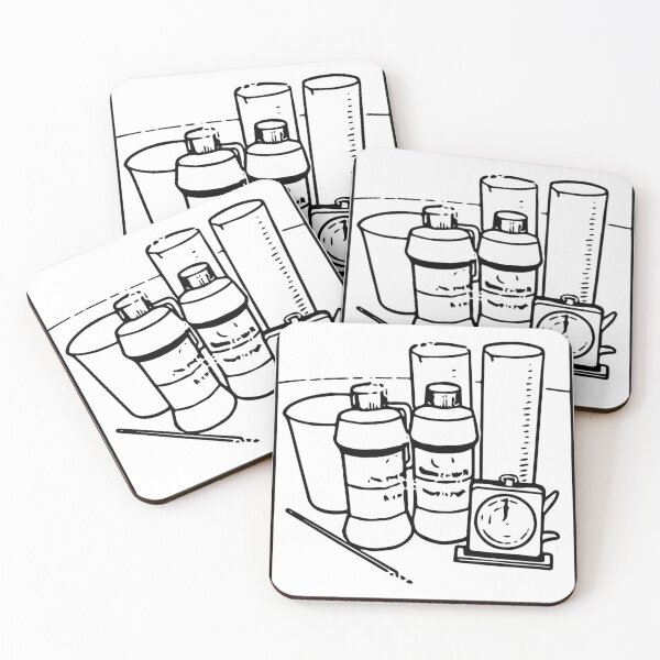 Item preview, Film Developing Supplies Illustration, Darkroom Supplies designed and sold by Film Camera Nerds.