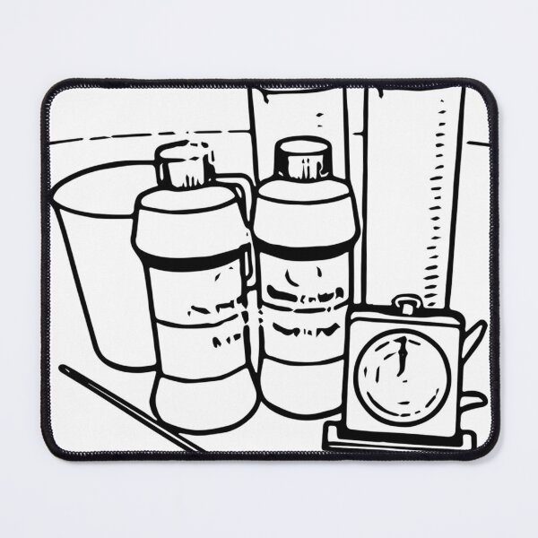 Item preview, Film Developing Supplies Illustration, Darkroom Supplies designed and sold by Film Camera Nerds.