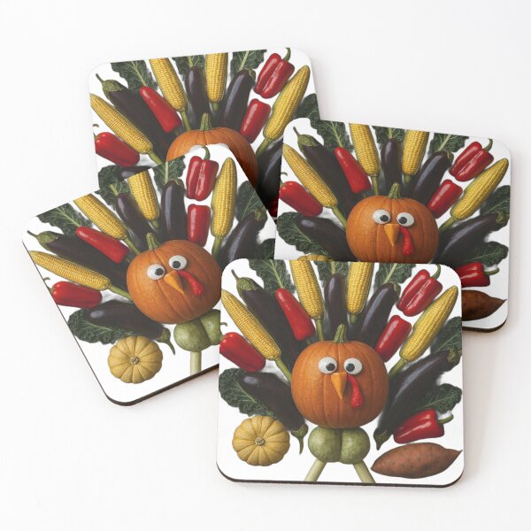 Item preview, Thanksgiving Turkey Made of Veggies designed and sold by LavIsInTheAir.