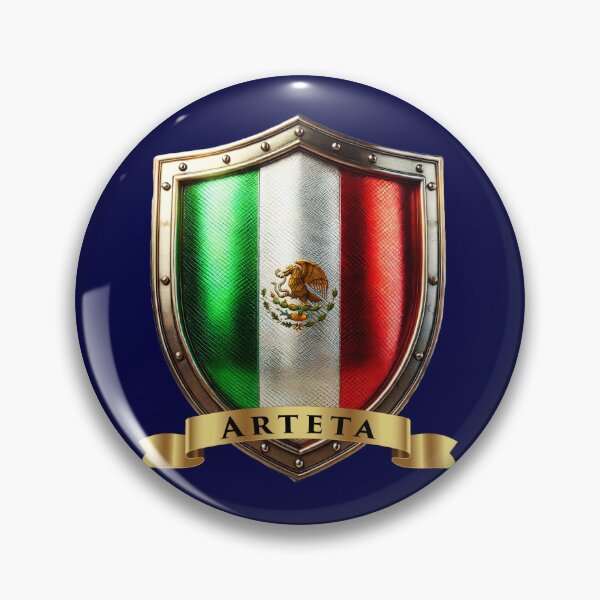 Item preview, Arteta Heritage Crest, Mexico Shield designed and sold by Highlandkings.
