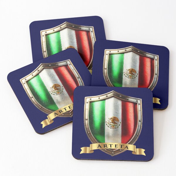 Item preview, Arteta Heritage Crest, Mexico Shield designed and sold by Highlandkings.