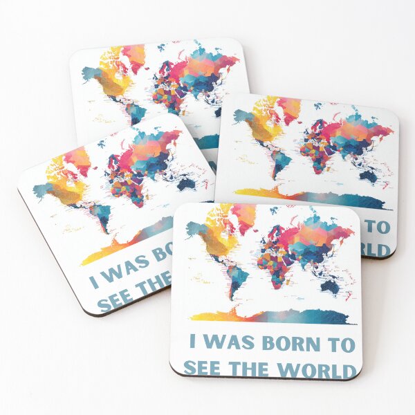 Item preview, Born to see the world designed and sold by DoubleA-Travels.