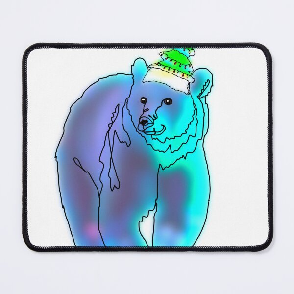 Item preview, Polar Bear with winter tree hat - animalzinhats  designed and sold by Ashley’sAnimalz.