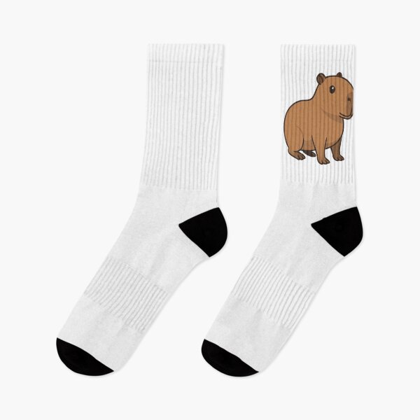 Item preview, Cute Capybara Minimalist Cartoon Adorable Capybara Art designed and sold by RetroPop23.