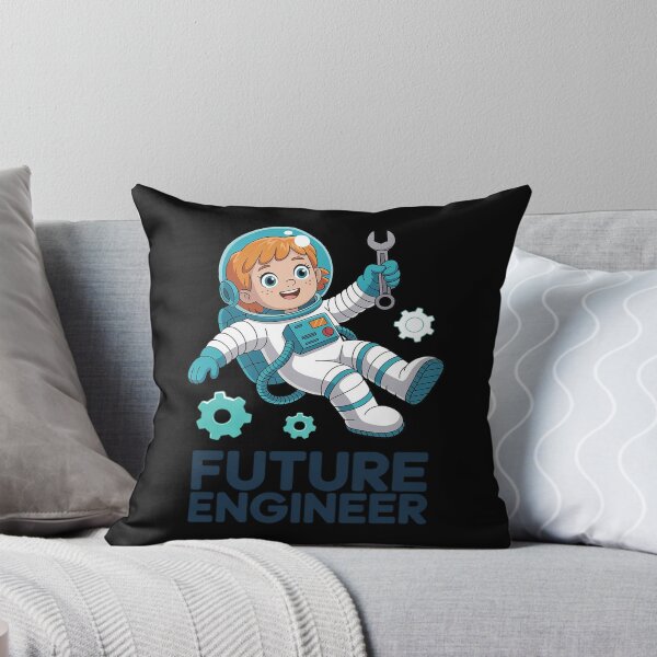 Item preview, Future Engineer Astronaut Girl Wrench Gear STEM Space designed and sold by JonBarnes22.