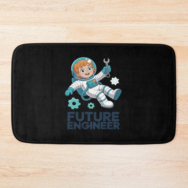 Item preview, Future Engineer Astronaut Girl Wrench Gear STEM Space designed and sold by JonBarnes22.