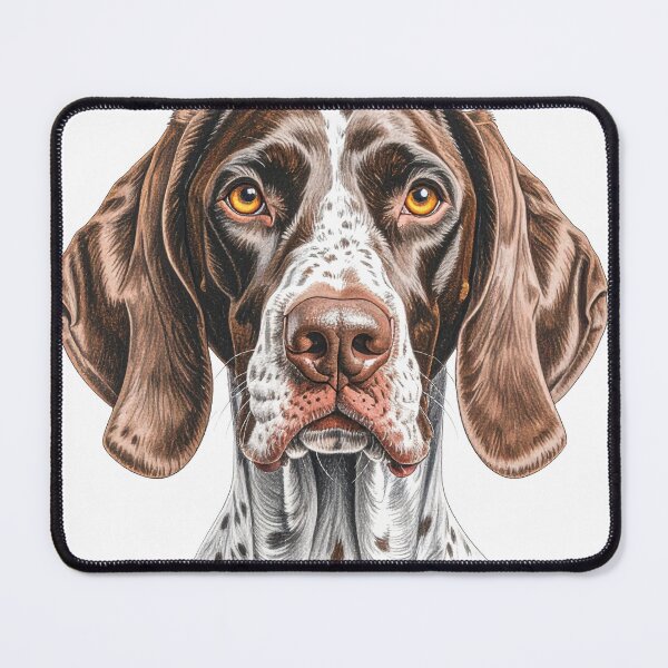 Item preview, Realistic portrait of an English Pointer – Artistic illustration of a hunting dog designed and sold by arteopolis.