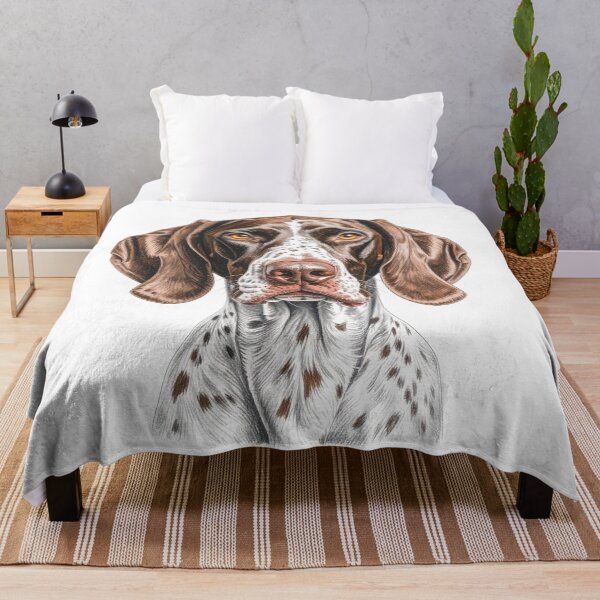 Item preview, Realistic portrait of an English Pointer – Artistic illustration of a hunting dog designed and sold by arteopolis.