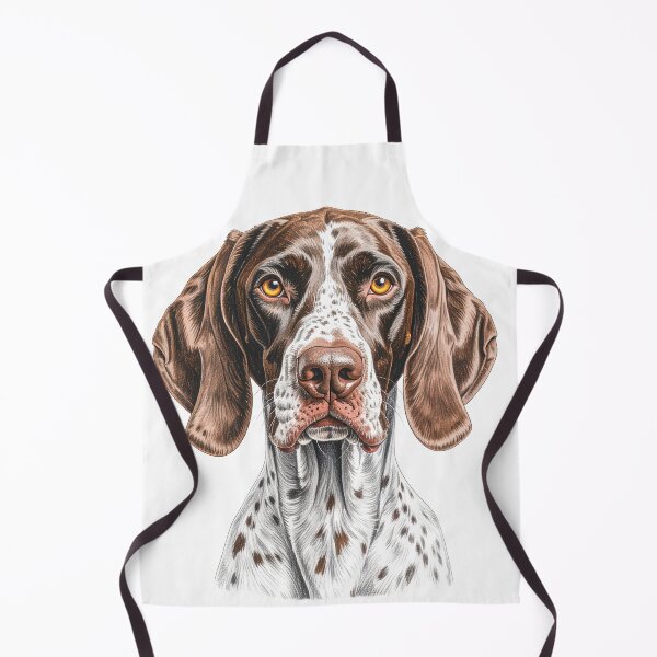 Item preview, Realistic portrait of an English Pointer – Artistic illustration of a hunting dog designed and sold by arteopolis.
