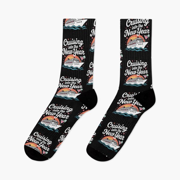 Item preview, Cruising Into The New Year Tropical Sunset Design designed and sold by Gogetgiggles.