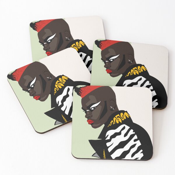 Item preview, Bold Black Punk Fashion Art designed and sold by bonaise.