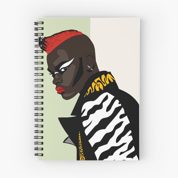 Item preview, Bold Black Punk Fashion Art designed and sold by bonaise.