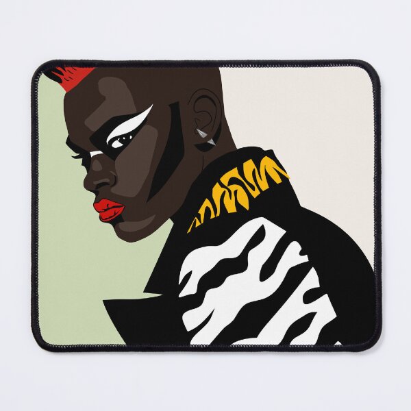 Item preview, Bold Black Punk Fashion Art designed and sold by bonaise.