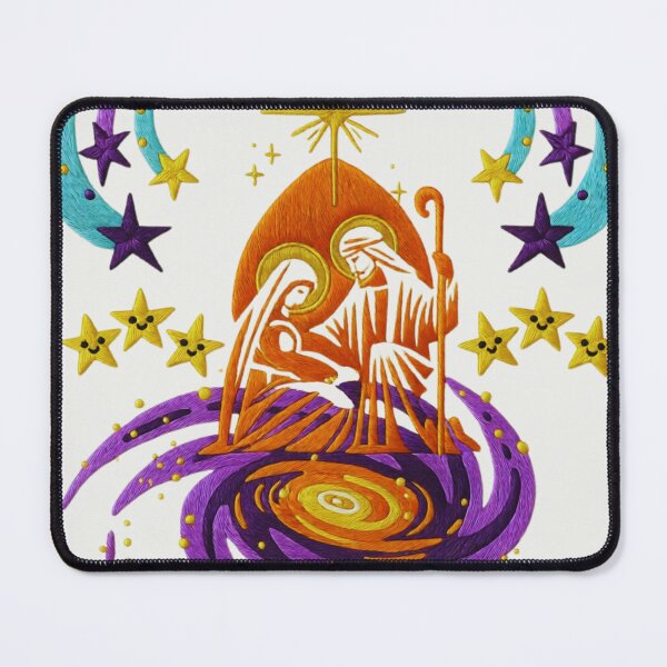 Item preview, Christmas Nativity Scene, Manger, Bethlehem, Christmas Eve, Stars, Galaxy designed and sold by Ciervo Primavera.