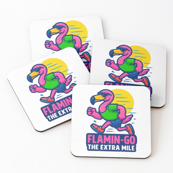 Item preview, Flamin-Go The Extra Mile Runner designed and sold by pinkchaossquad.