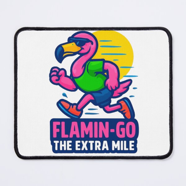 Item preview, Flamin-Go The Extra Mile Runner designed and sold by pinkchaossquad.