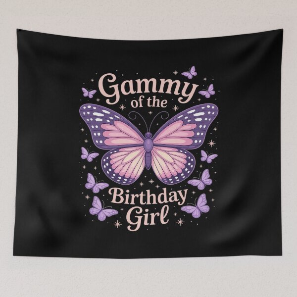 Item preview, Gammy of Birthday Girl Butterfly Party Matching Family designed and sold by JulienAureo.