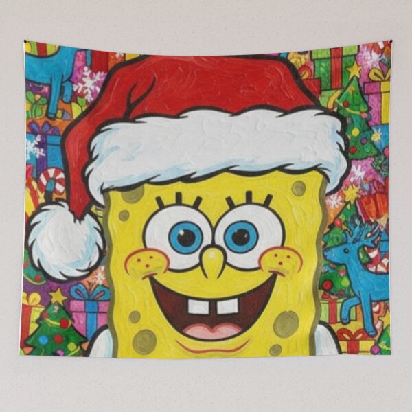 Item preview, SantaPants! – Funny SpongeBob-Inspired Ugly Christmas Sweater Art designed and sold by Art's Diner.