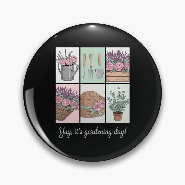 Artikelvorschau, Gartenpflanze Lady Brushstroke Yay, es ist Gartentag entworfen und verkauft von JulienAureo.