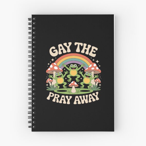 Item preview, Gay The Pray Away Rainbow Funny Meme Frogs LGBT Pride LGBTQ designed and sold by JulienAureo.