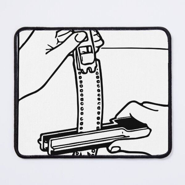 Item preview, Film Developing Illustration, Film Strip Squeegee  designed and sold by Film Camera Nerds.