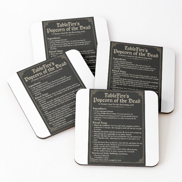 Item preview, FableFire’s Popcorn of the Dead – Haunted Snack for the Discerning Soul designed and sold by Mouraludia.