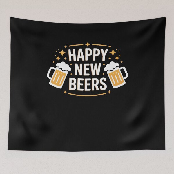 Item preview, Happy New Beers 2026 Celebration Design designed and sold by Gogetgiggles.