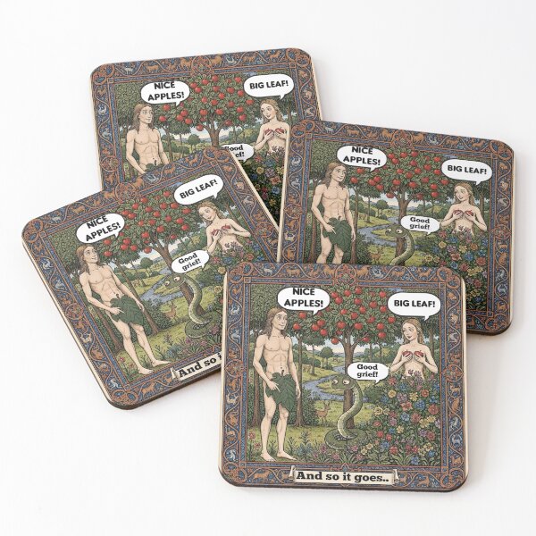 Item preview,  Funny artwork The Garden of Eden  2 designed and sold by Coexist In Tee's .