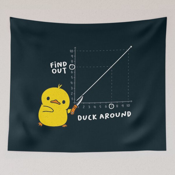 Item preview, Duck Around Find Out by Tobe Fonseca designed and sold by Tobe Fonseca®.