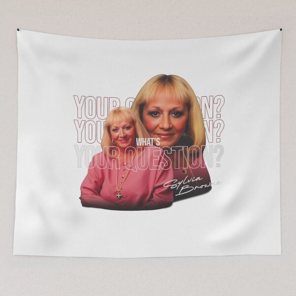 Item preview, Sylvia Browne Honey The Land What's Your Question Meme designed and sold by ytbfrjocelyn.