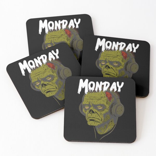 Item preview, Monday Zombie – Undead & Overworked designed and sold by SanPedroArt.