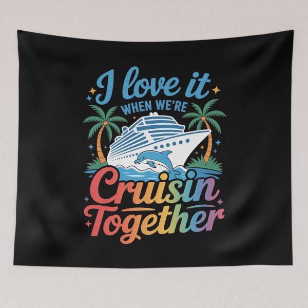 Item preview, I Love It When We’re Cruisin Together Retro Design designed and sold by Gogetgiggles.