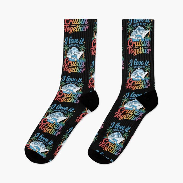 Item preview, I Love It When We’re Cruisin Together Retro Design designed and sold by Gogetgiggles.
