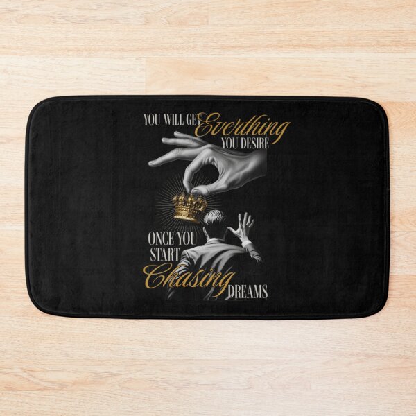Item preview, Chasing Dreams Crown Motivational Quote Wall Art Poster designed and sold by SoulFlex.