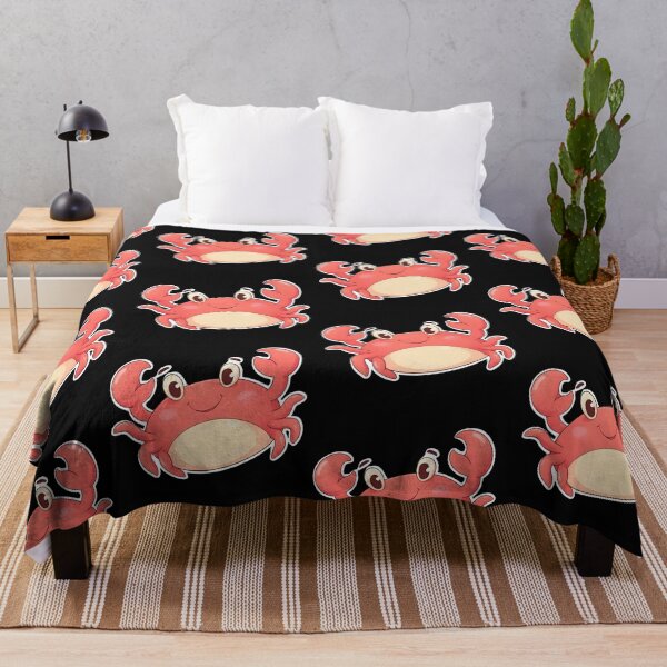Aperçu de l'œuvre crabe animé mignon créée et vendue par bvdesignart.