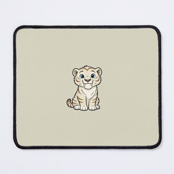Item preview, Cute Baby Ice Age Saber Tooth Cartoon With Big Eyes designed and sold by LightArt25.
