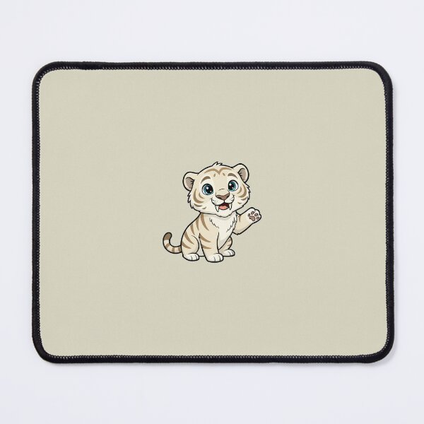 Item preview, Cute Baby Ice Age Saber Tooth Cartoon With Big Eyes designed and sold by LightArt25.