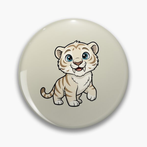 Item preview, Cute Baby Ice Age Saber Tooth Cartoon With Big Eyes designed and sold by LightArt25.