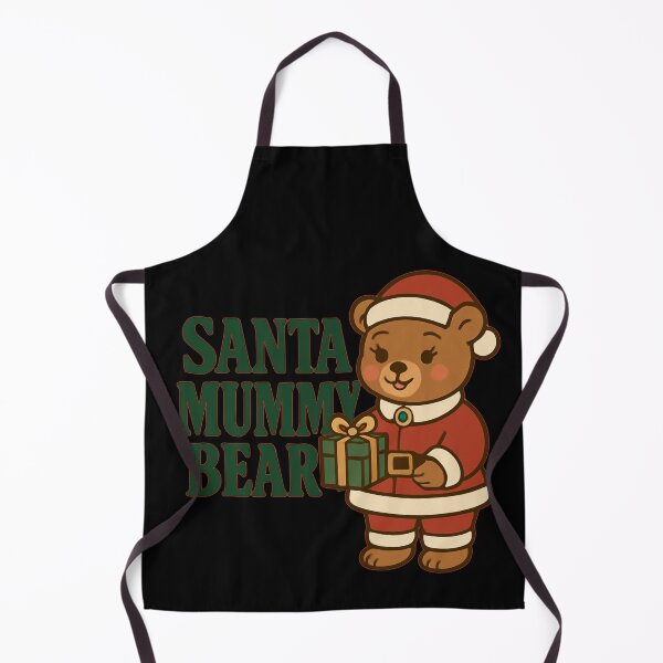 Item preview, Santa Mummy Bear Christmas Shirt – Cute Festive Bear Gift Tee for Moms, Family Matching Holiday Outfit designed and sold by printedartgoods.