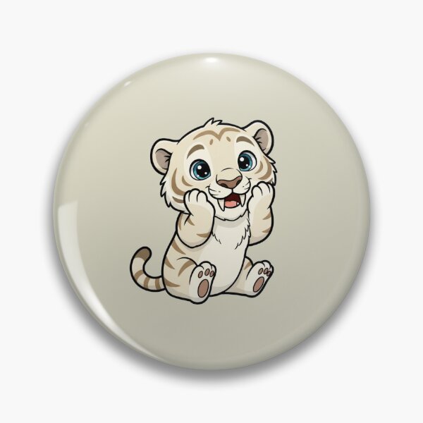 Item preview, Cute Baby Ice Age Saber Tooth Cartoon With Big Eyes designed and sold by LightArt25.