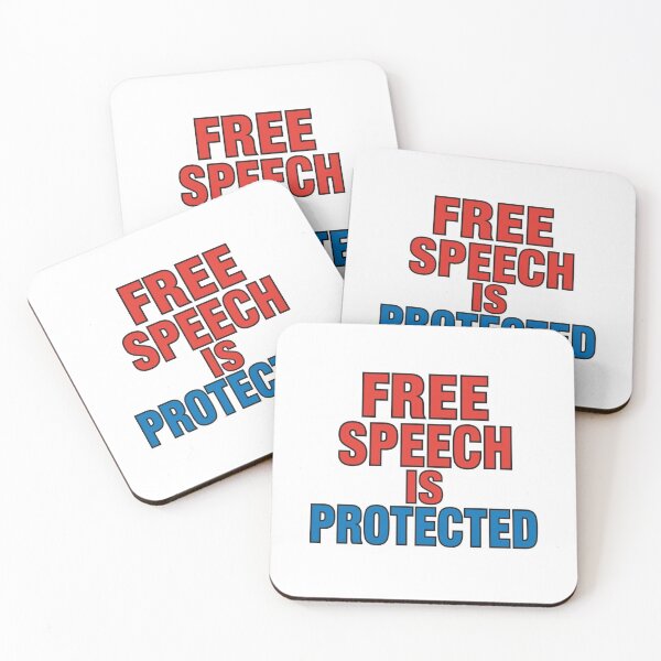 Item preview, Free Speech Is Protected designed and sold by LewpyG.