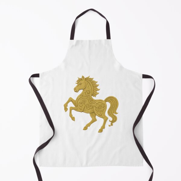 Item preview, Gold Year of the Horse Papercraft Design designed and sold by Vendeloc.