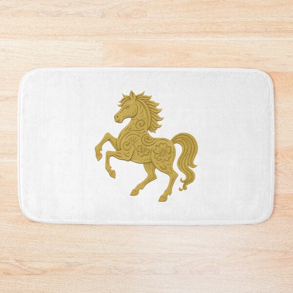 Item preview, Gold Year of the Horse Papercraft Design designed and sold by Vendeloc.
