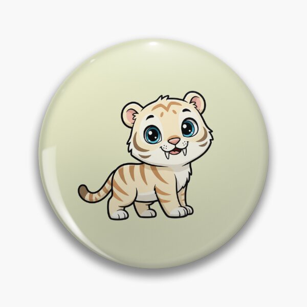 Item preview, Cute Baby Ice Age Saber Tooth Cartoon With Big Eyes designed and sold by LightArt25.