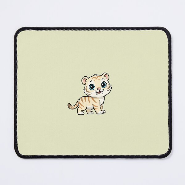 Item preview, Cute Baby Ice Age Saber Tooth Cartoon With Big Eyes designed and sold by LightArt25.