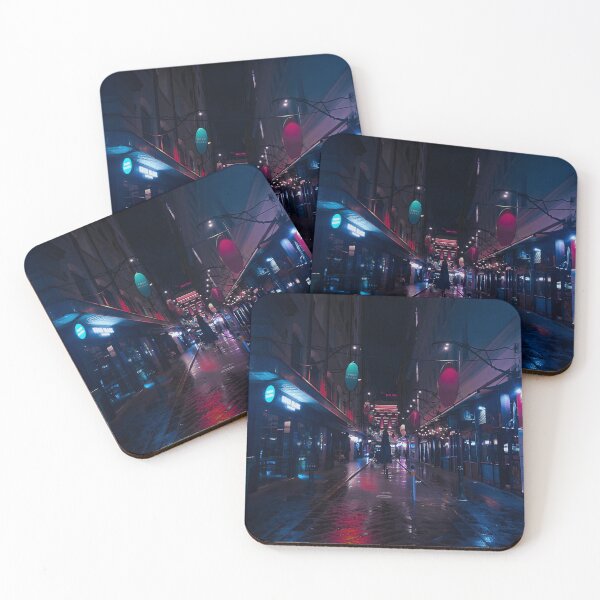 Item preview, Flinders Street lights after rain designed and sold by ellcam.