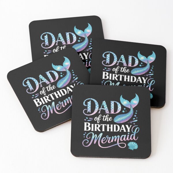 Item preview, Dad of the Birthday Mermaid Family Matching Father Dad Papa designed and sold by HaileyRobel.
