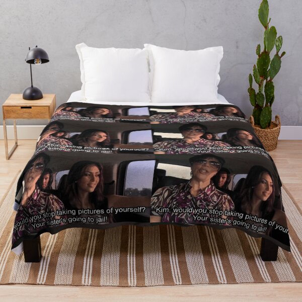 your sister's going to jail! Throw Blanket